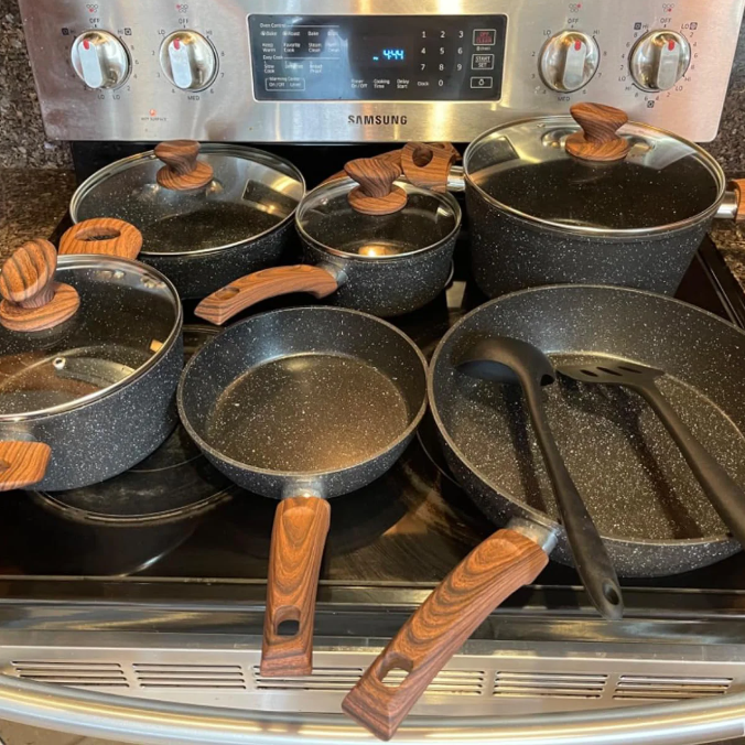 granite ware on induction